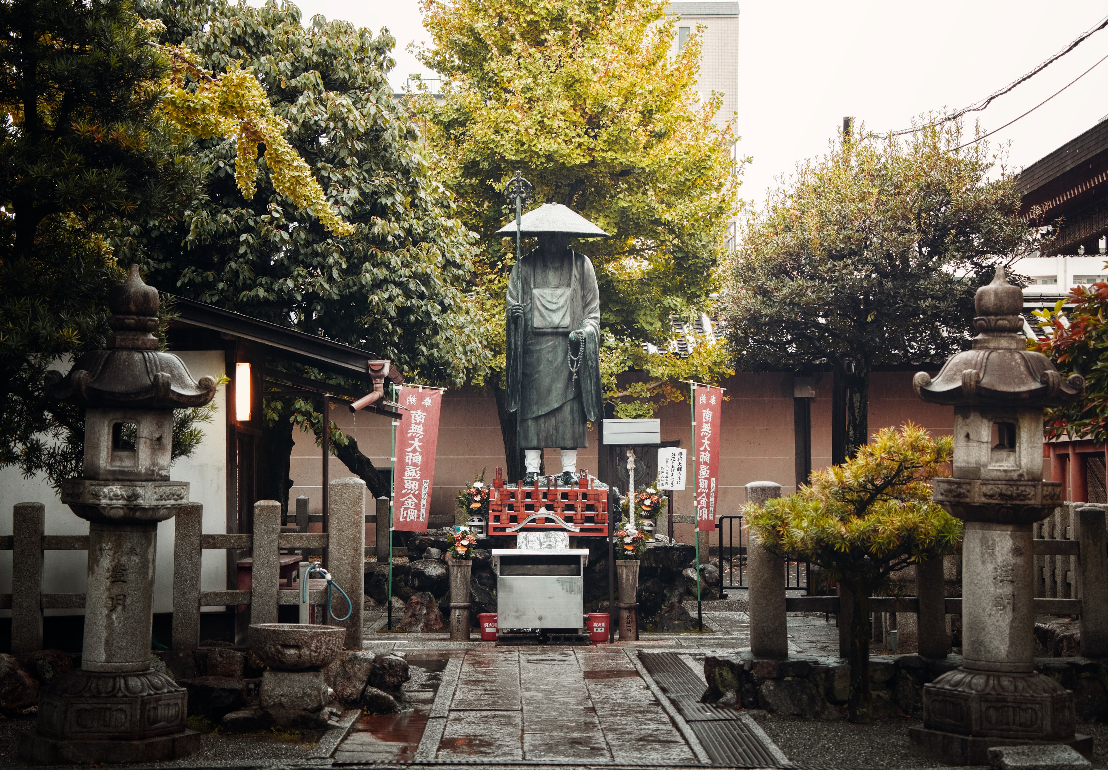Kobo Daishi Statue